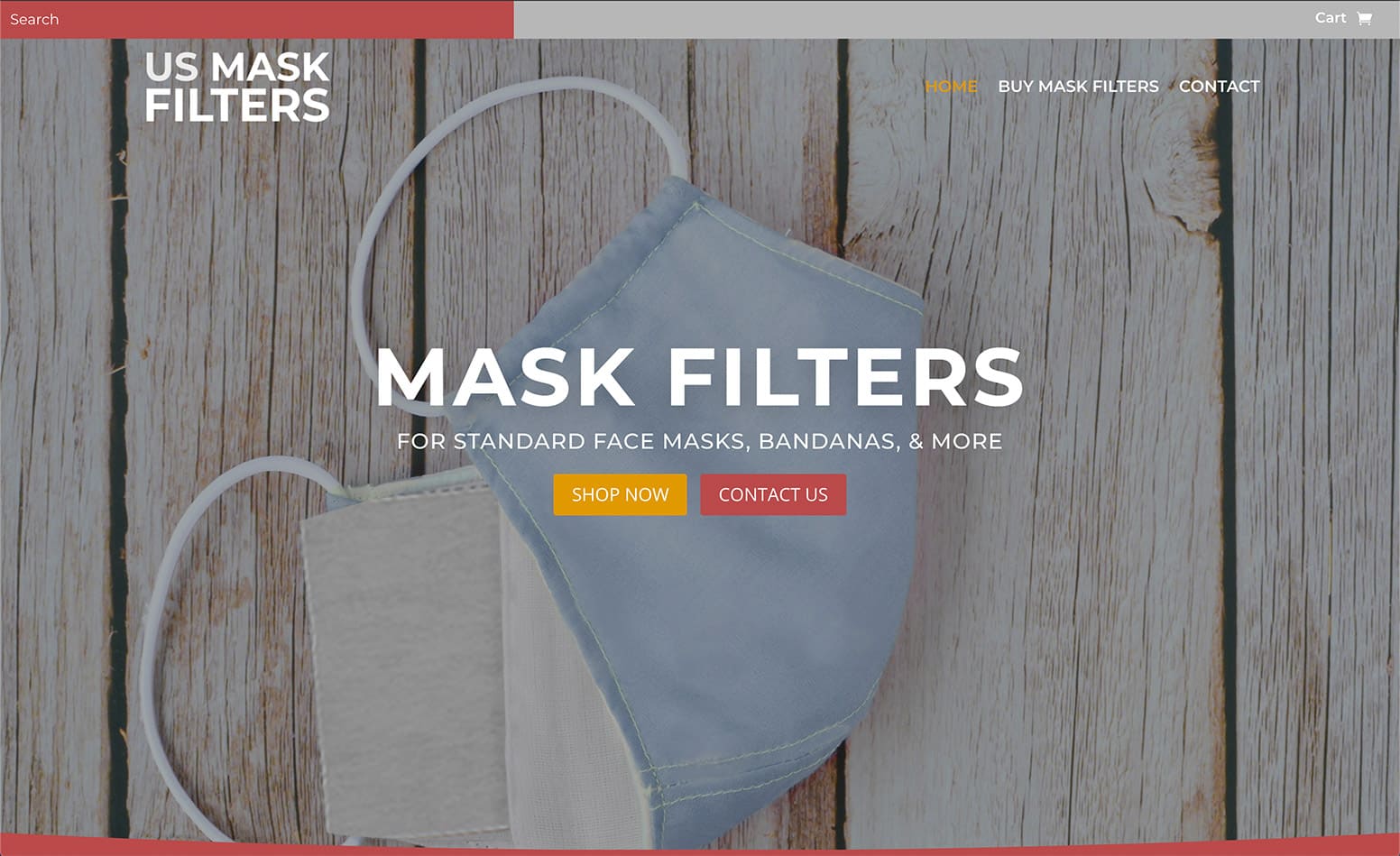 US Mask filters website, web design MA, web design CT, graphic design MA, branding MA, social media marketing