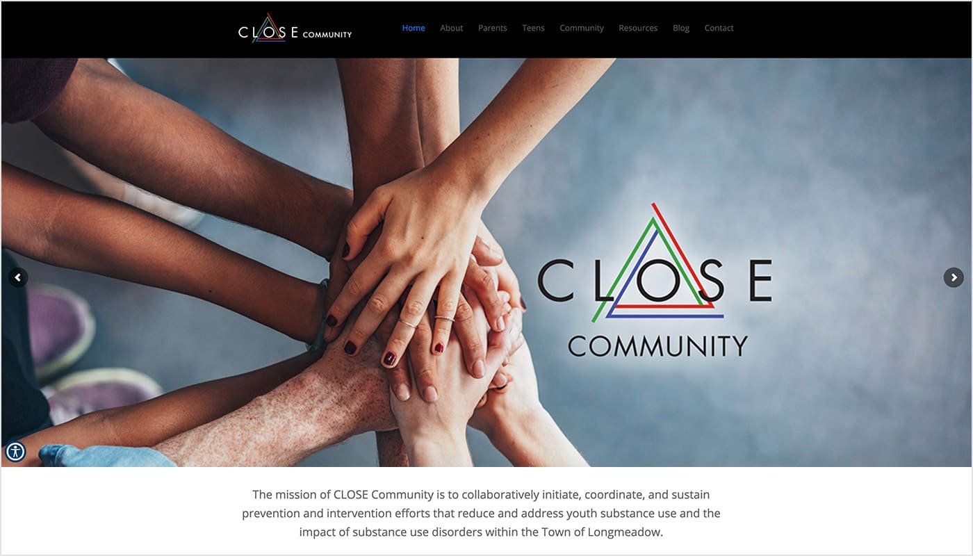 Close-Community-Longmeadow-Custom-WordPress-Website-Design